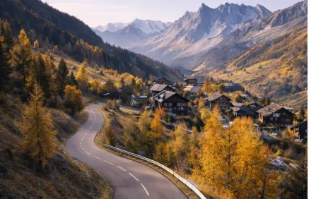Autumn Calm in the French Alps