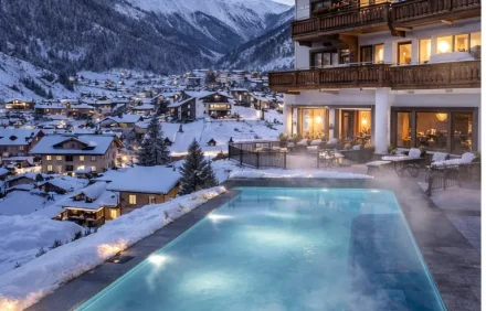 After New Year in the Alps