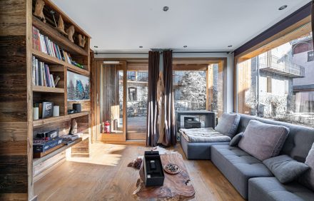 Chalet Evening Light