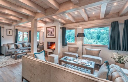 Chalet Givre Argenté
