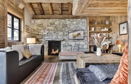 Chalet Gleaming Stream