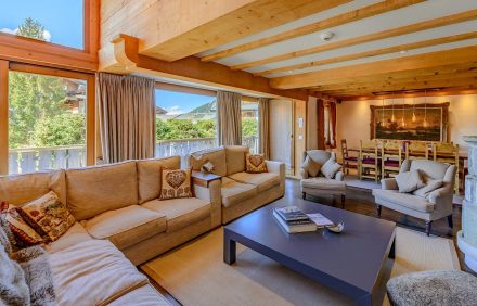 Chalet Neige Argentée